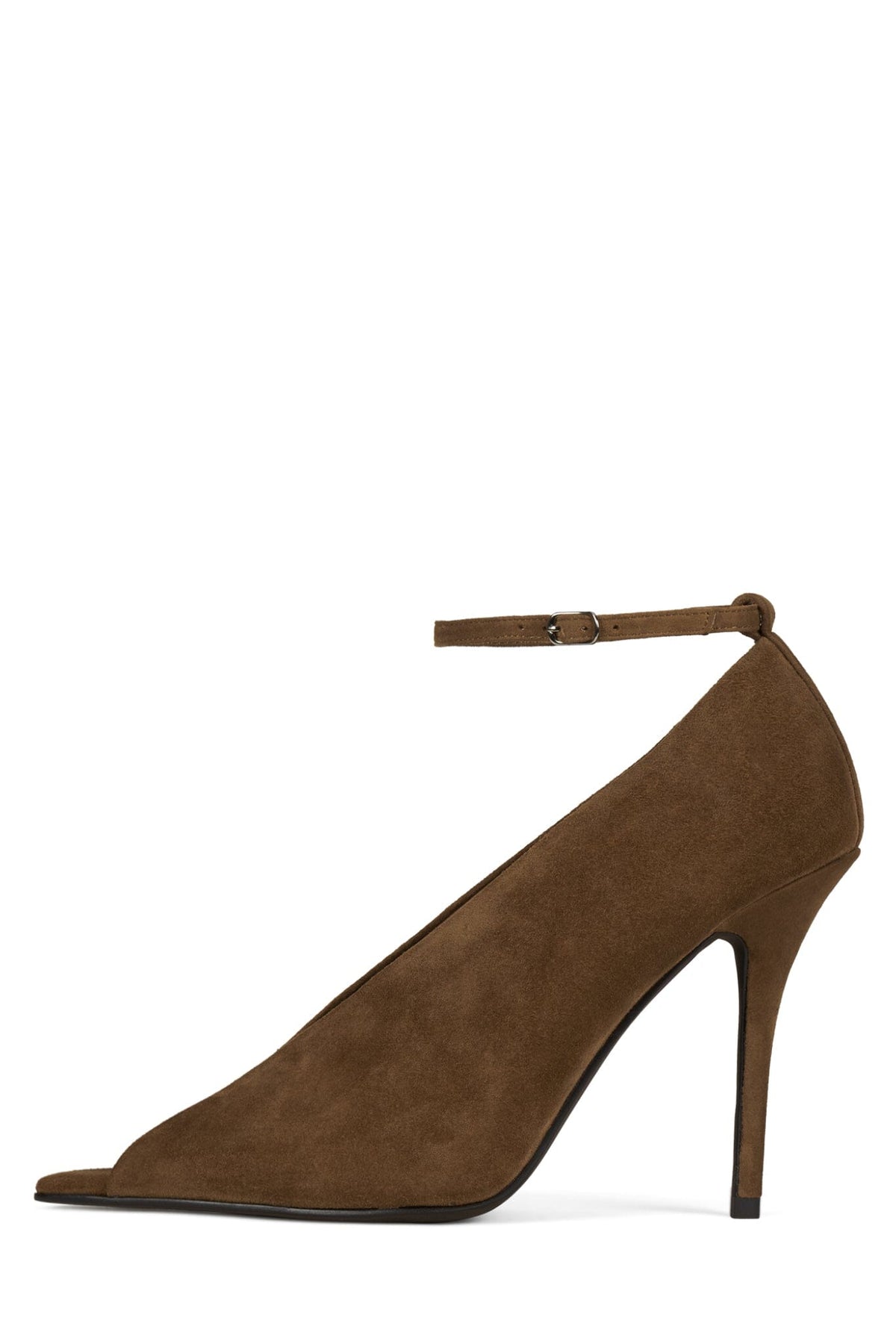 Jeffrey Campbell INHERIT - Black Suede Clear