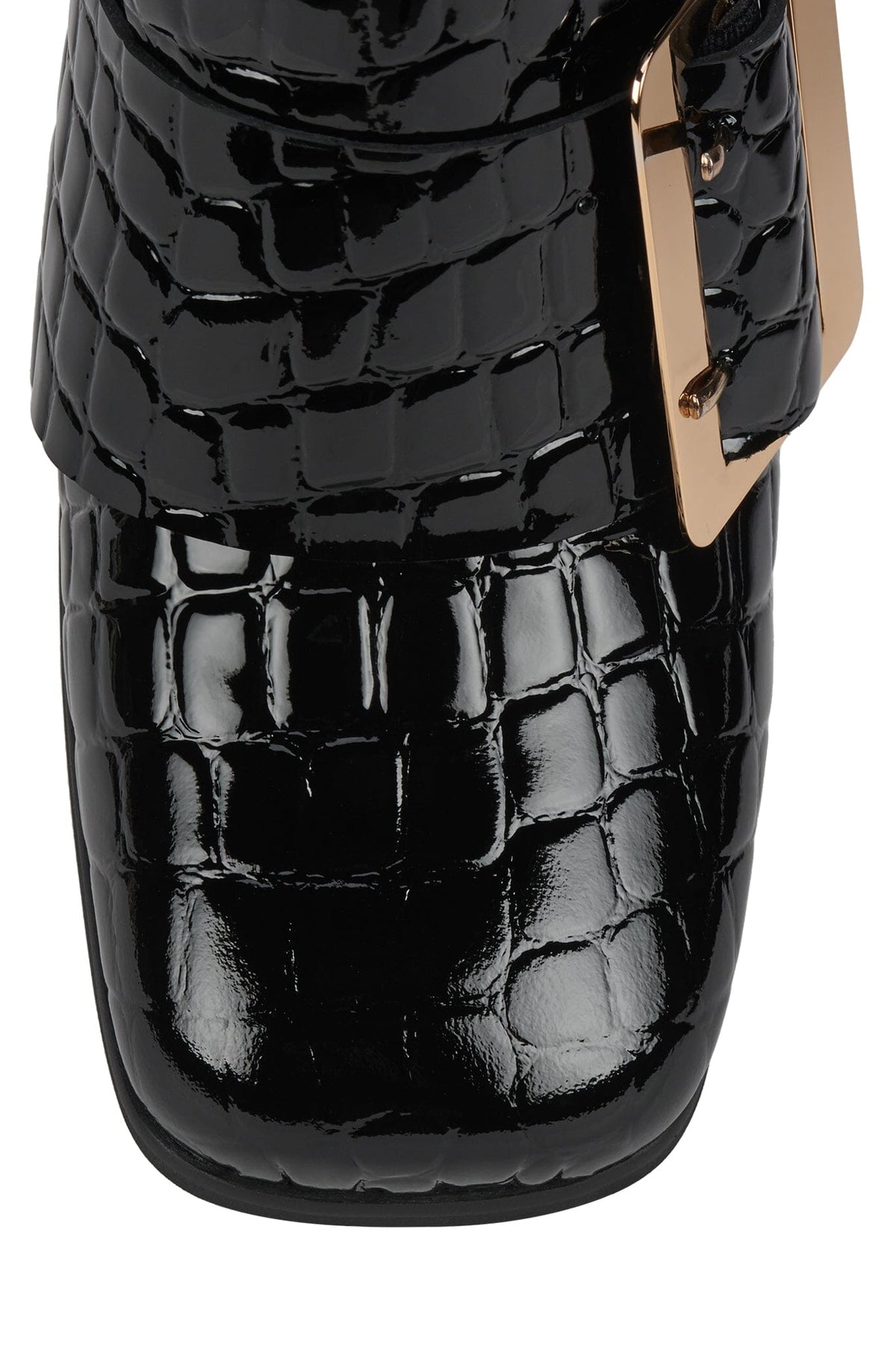 Jeffrey Campbell FAITHFUL - Black Croco Patent