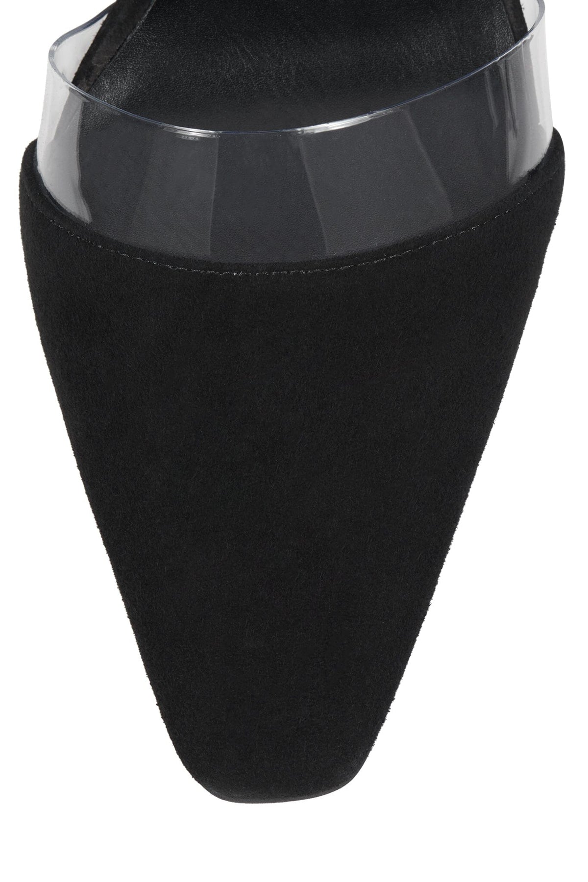 Jeffrey Campbell ALLOWANCE - Black Suede Clear
