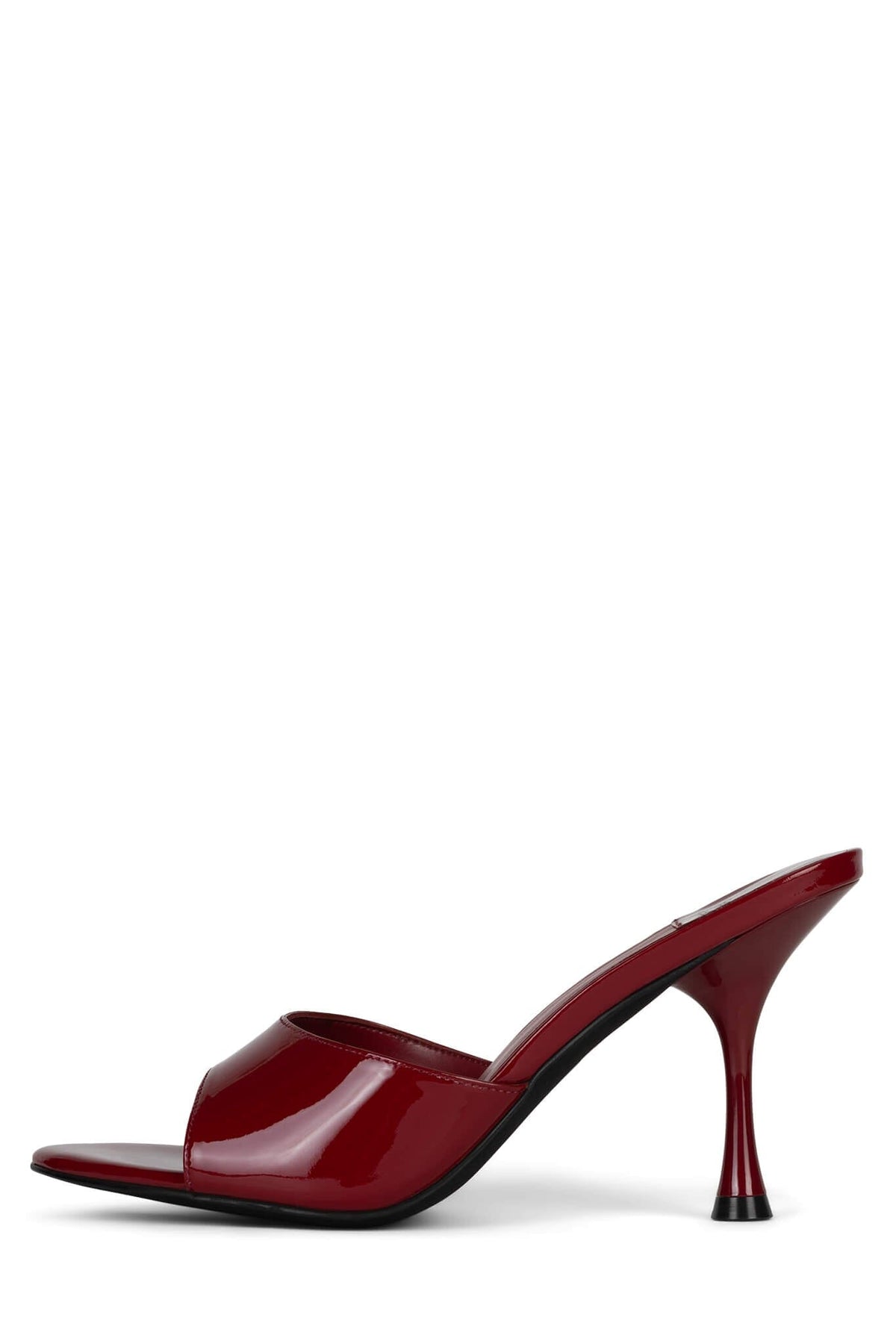 Jeffrey Campbell AGENT Heeled Sandal - Dusty Blue Patent