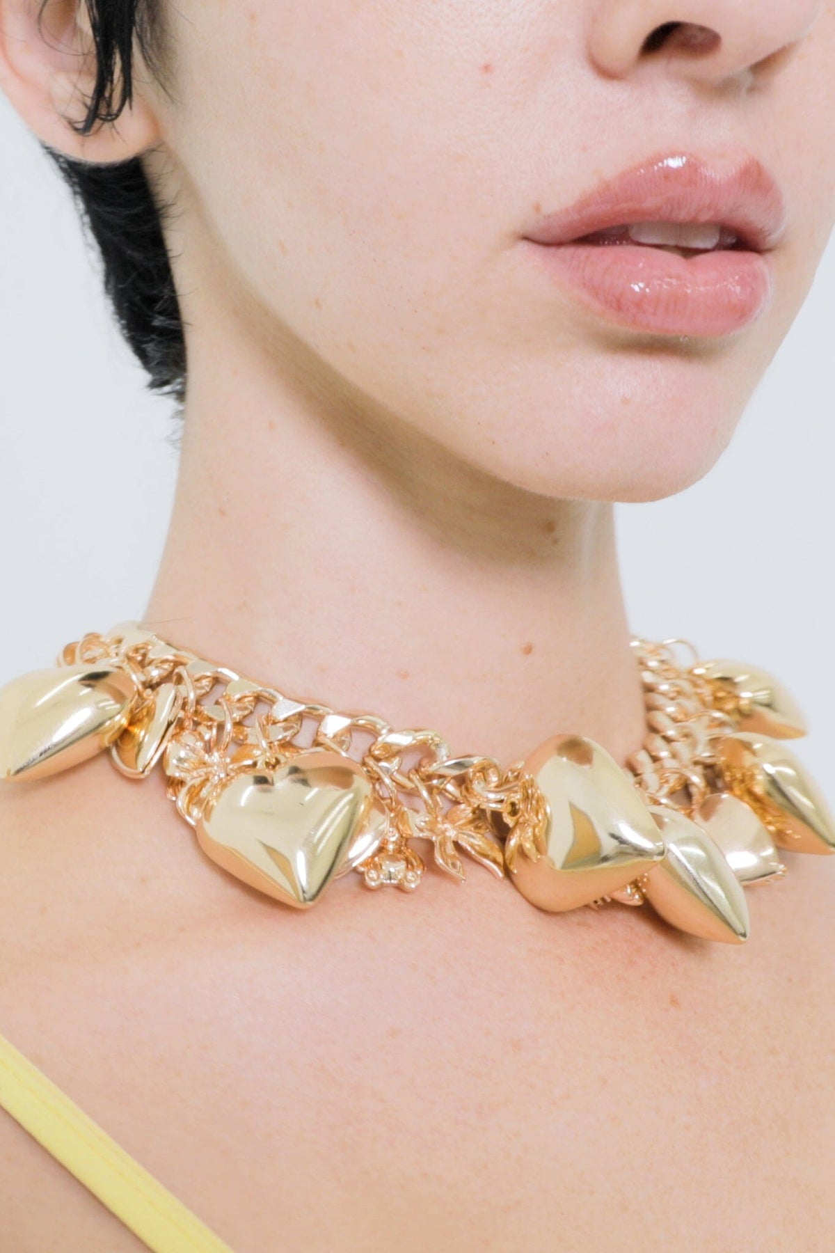 Jeffrey Campbell LOVE-BEAR Necklace - Gold