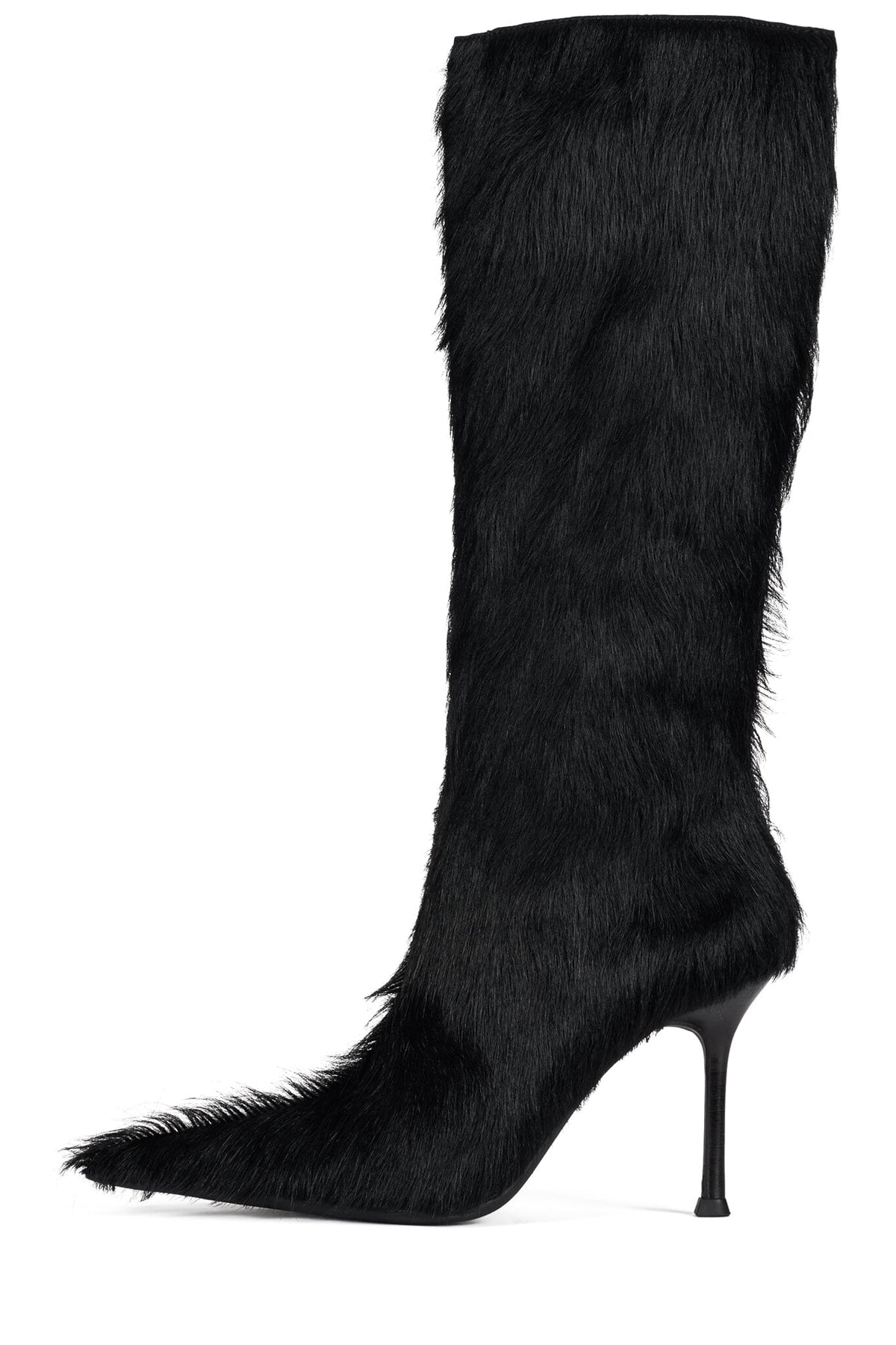 Jeffrey Campbell DARLING-3F Stiletto Boot - Black Brown