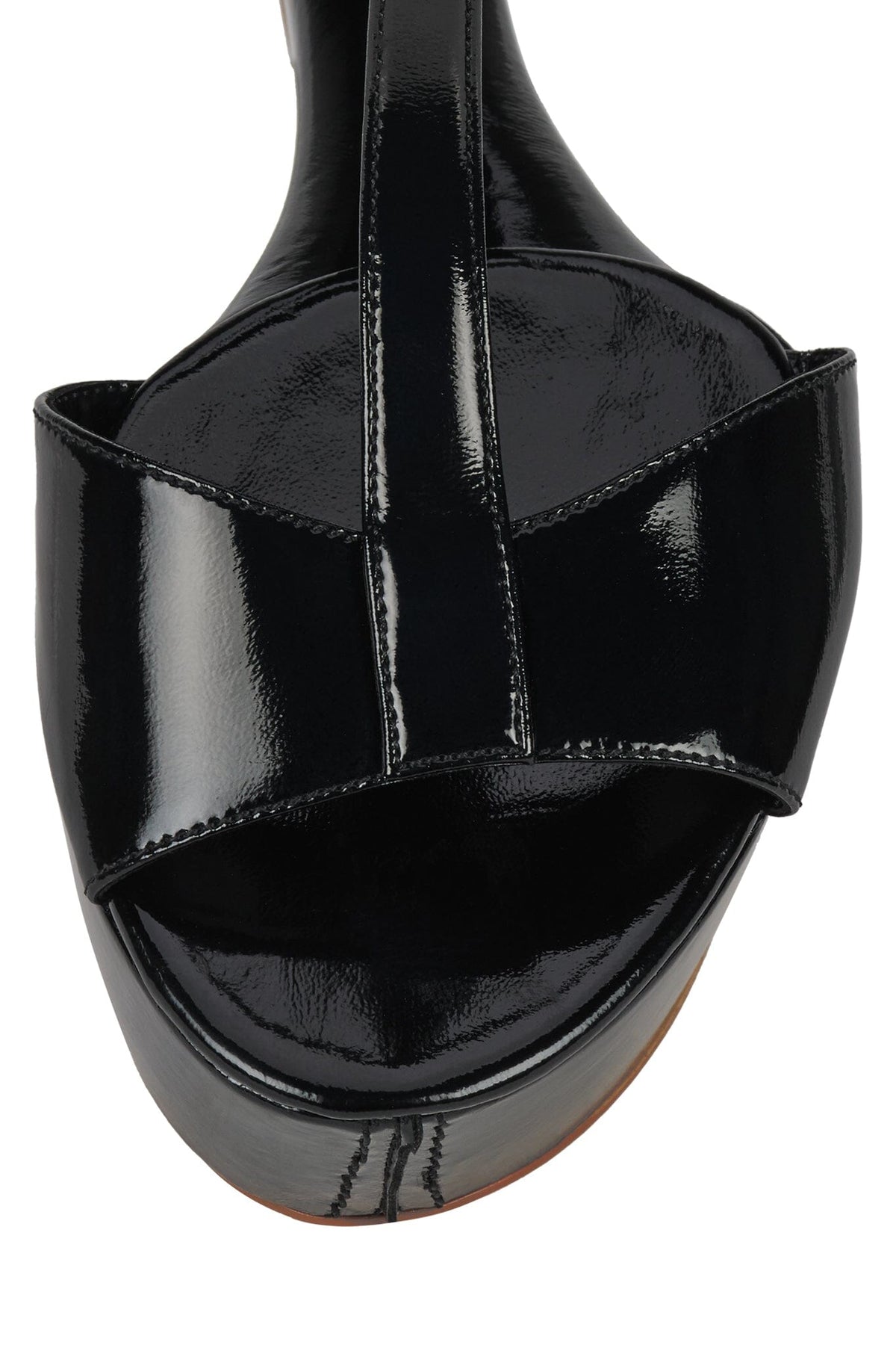 Jeffrey Campbell WERK-IT - Black Patent