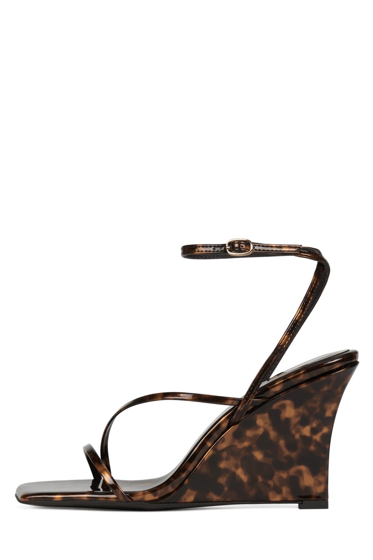 Jeffrey Campbell HIGHLIGHT Wedge Sandal - Baby Blue