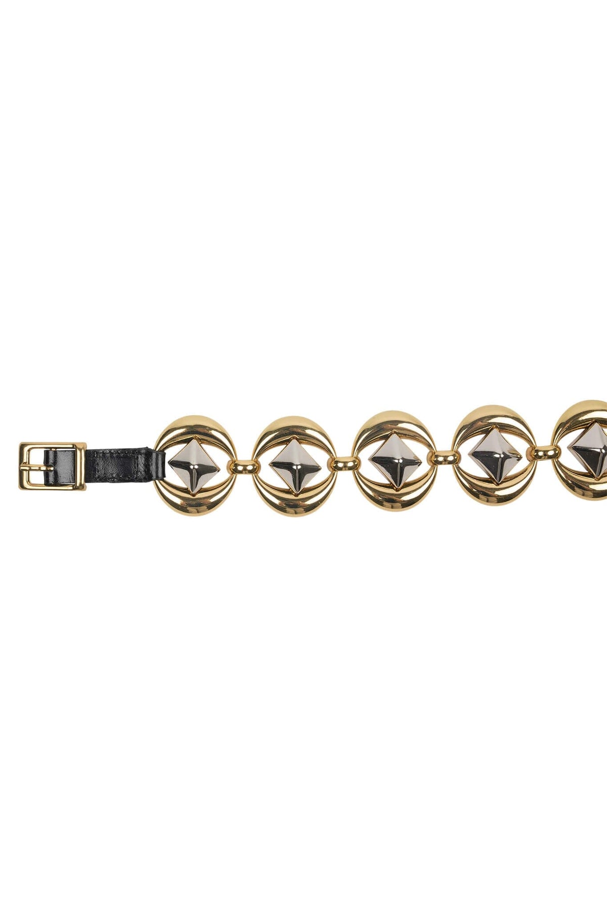 Jeffrey Campbell YOU-BETTER CUFF Arm Cuff - Gold Silver Black Combo