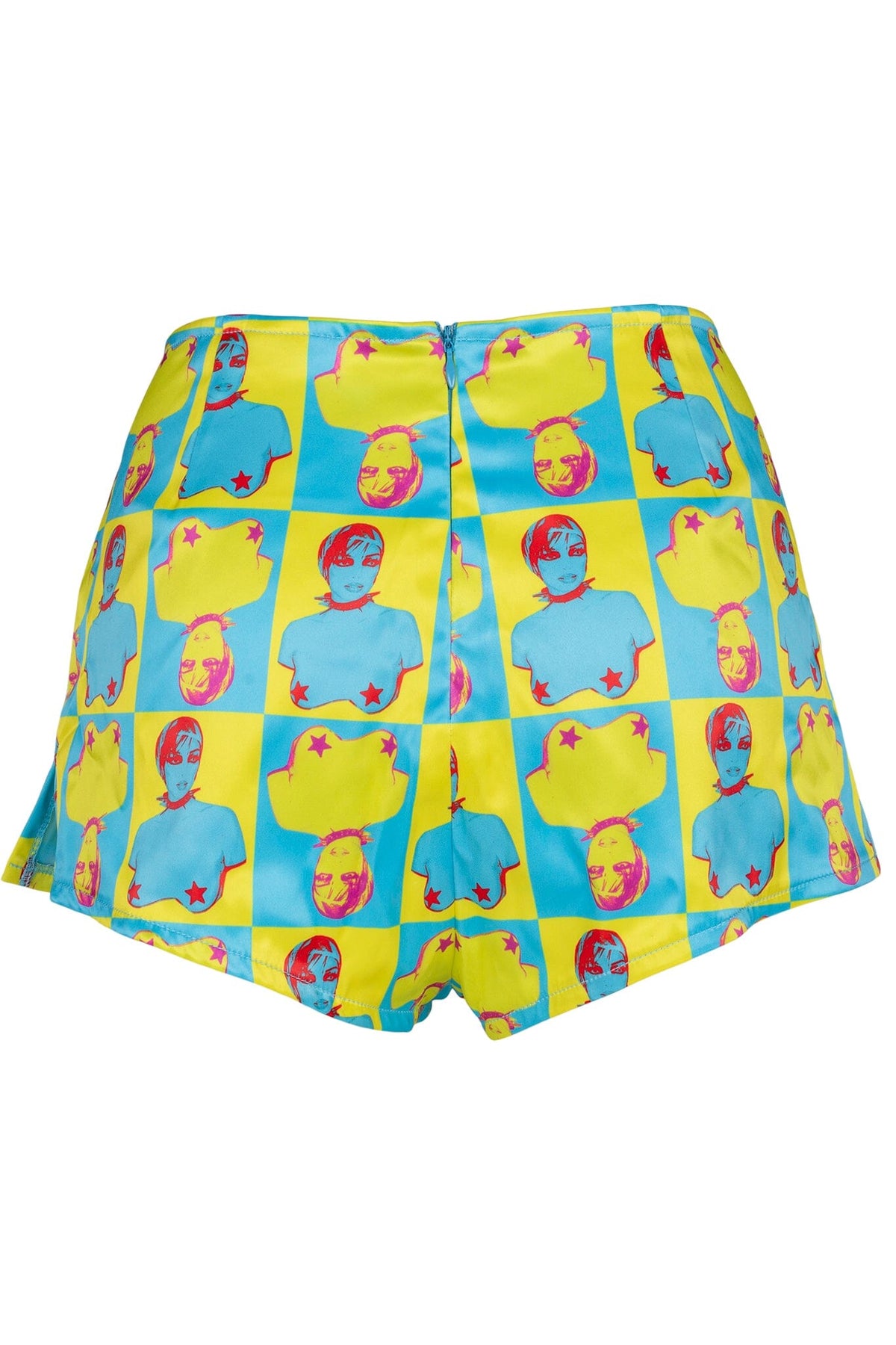 Jeffrey Campbell CHEEKZ SHORTS - Yellow Pop Art