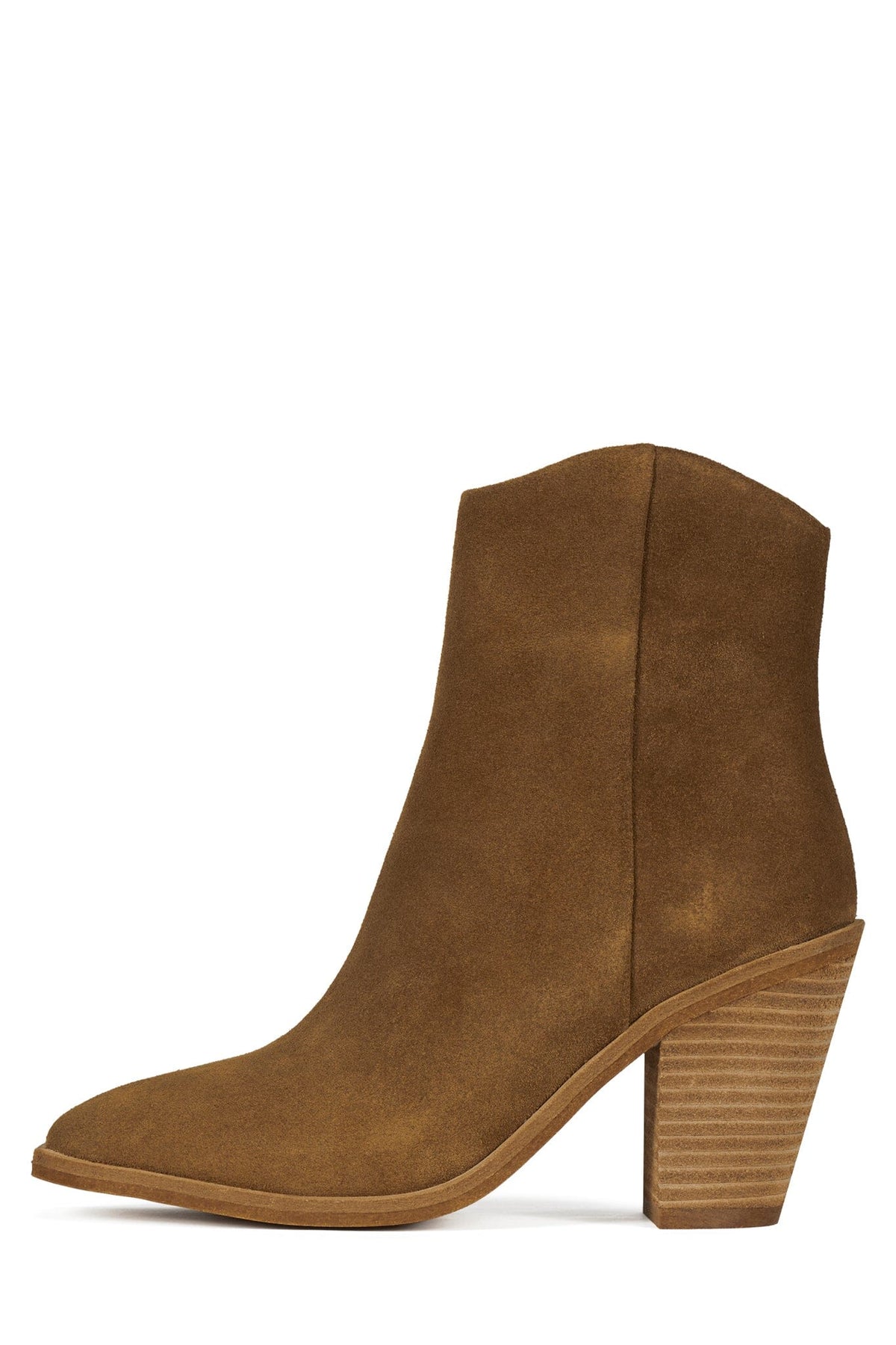 Jeffrey Campbell HORSESHOE - Black Suede Natural Stack