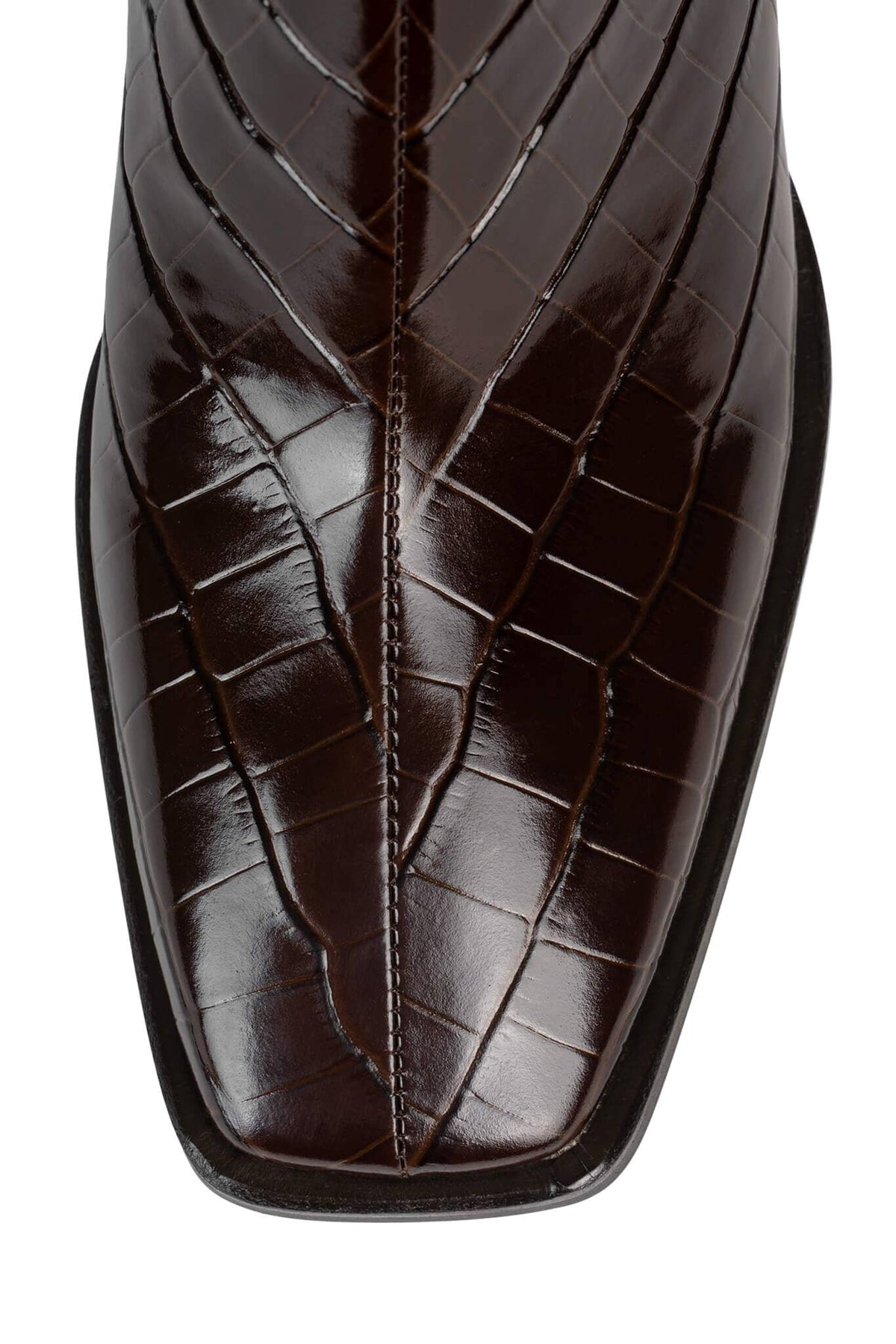 Jeffrey Campbell SHERPAL-2 Heeled Boot - Brown Stone