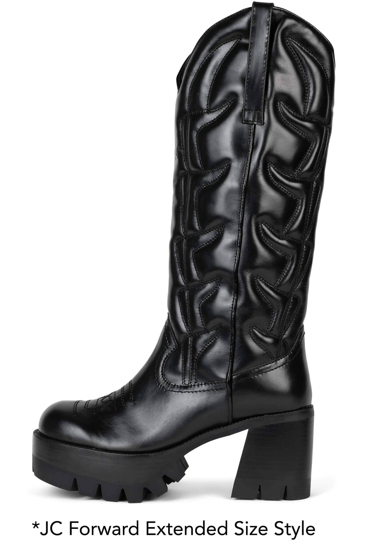 Jeffrey Campbell LINEDANCE Knee-High Boot - Red