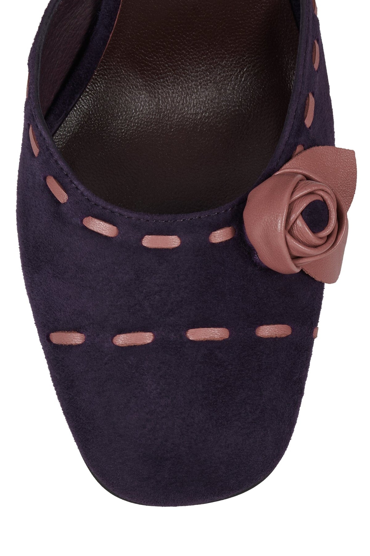 Jeffrey Campbell MWAH - Purple Suede Pink
