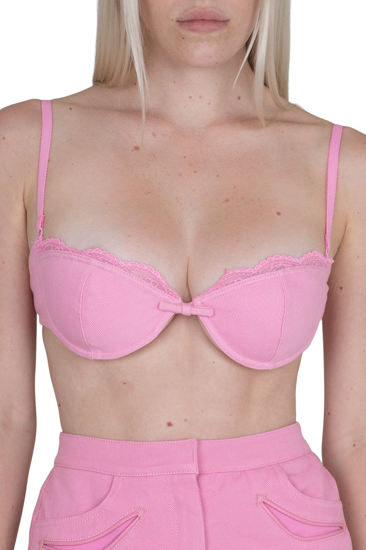 Jeffrey Campbell OLIVERA TOP - Pink Combo