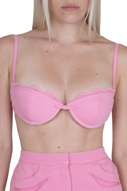 Jeffrey Campbell OLIVERA TOP - Pink Combo