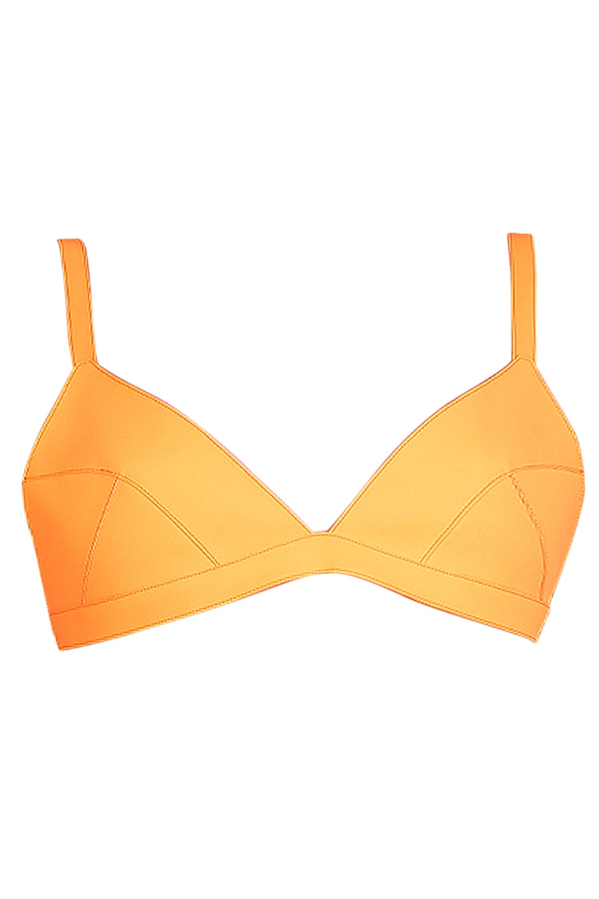 Jeffrey Campbell KOMIKO TOP Bra Top - Orange Neon