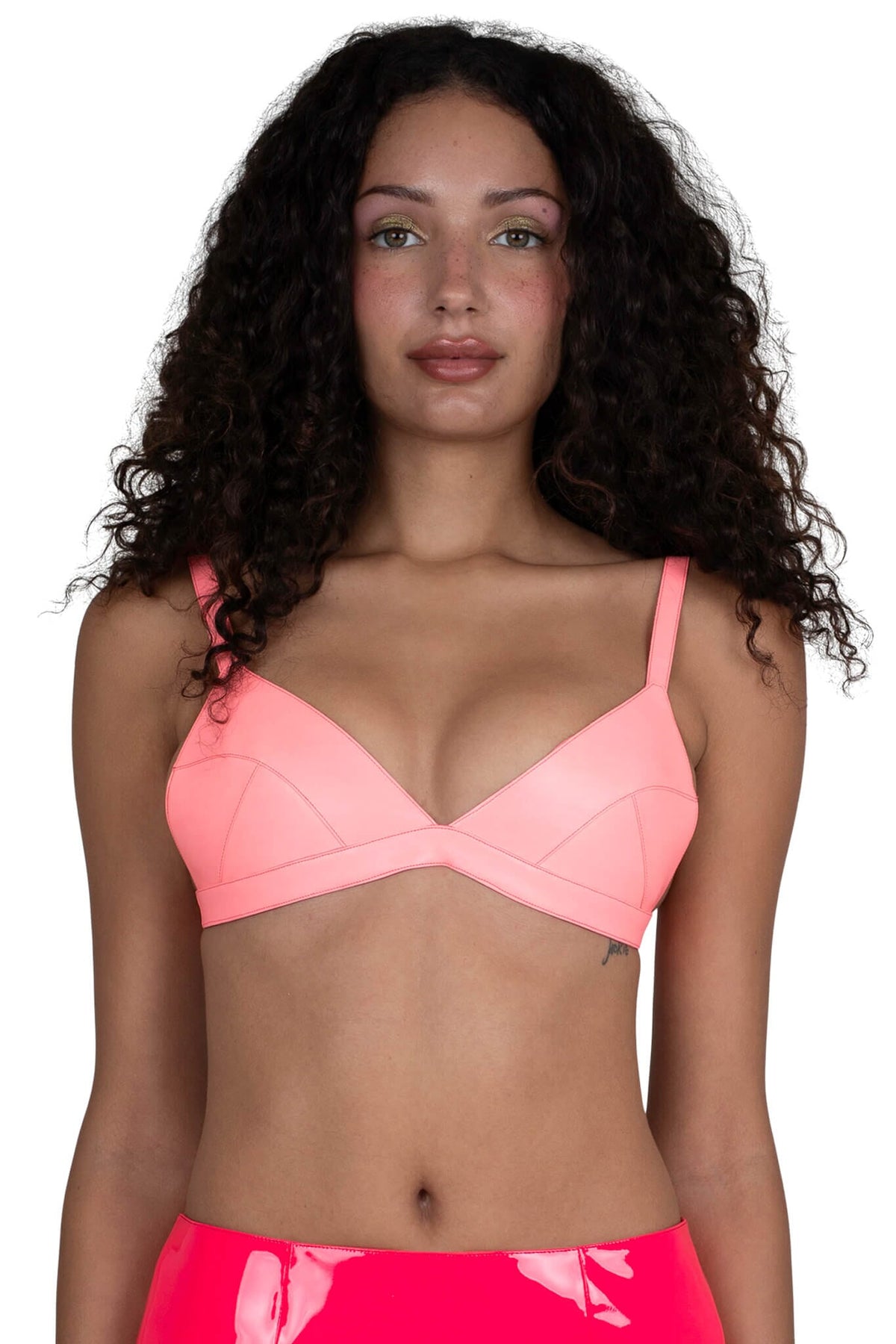 Jeffrey Campbell KOMIKO TOP Bra Top - Pink Neon