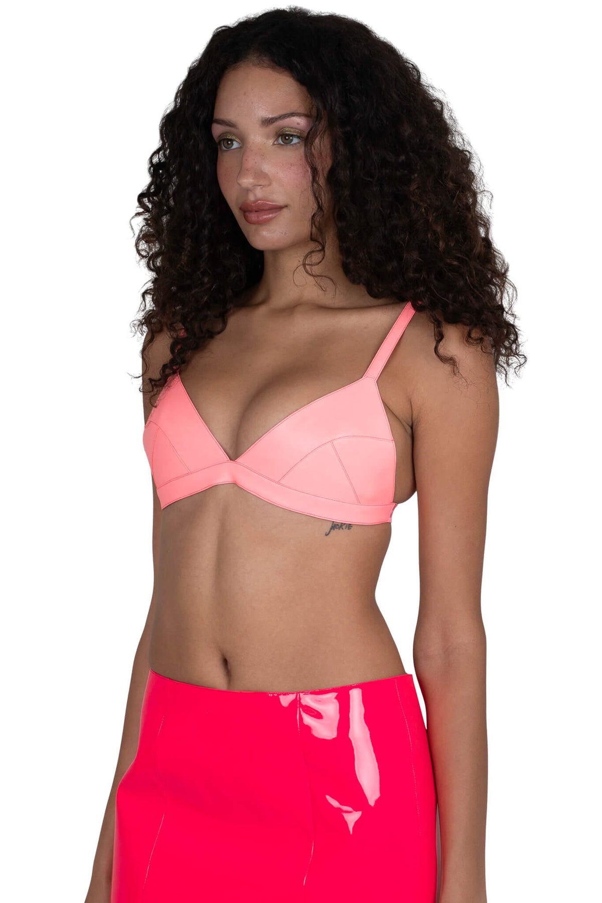 Jeffrey Campbell KOMIKO TOP Bra Top - Pink Neon