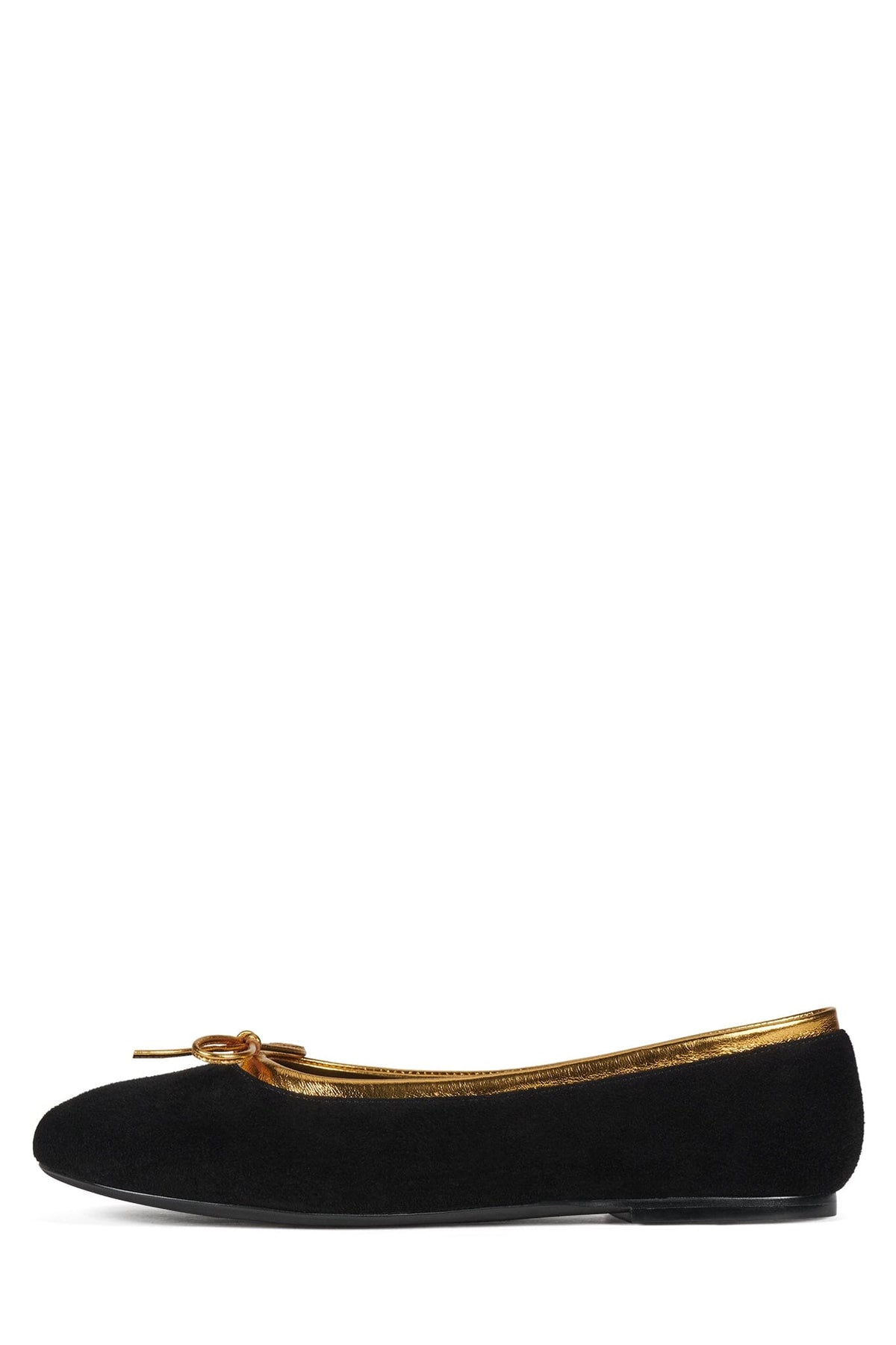 Jeffrey Campbell DEPARTURE - Black Suede Gold