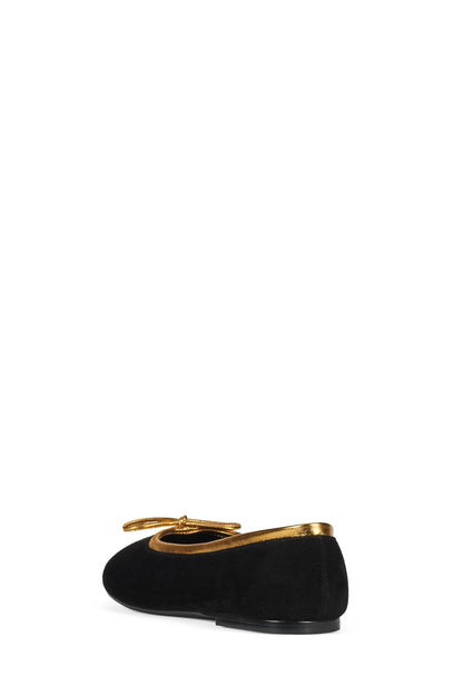 Jeffrey Campbell DEPARTURE - Black Suede Gold