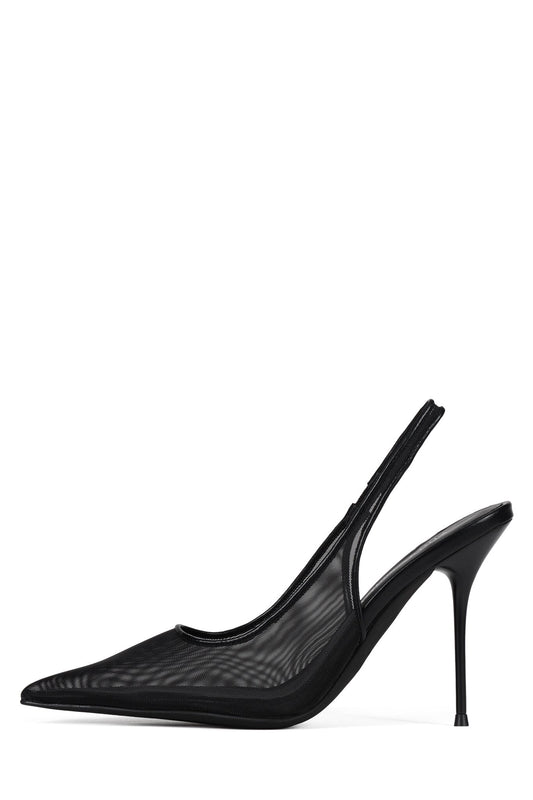 Jeffrey Campbell PUCKER-MSH - Black Mesh