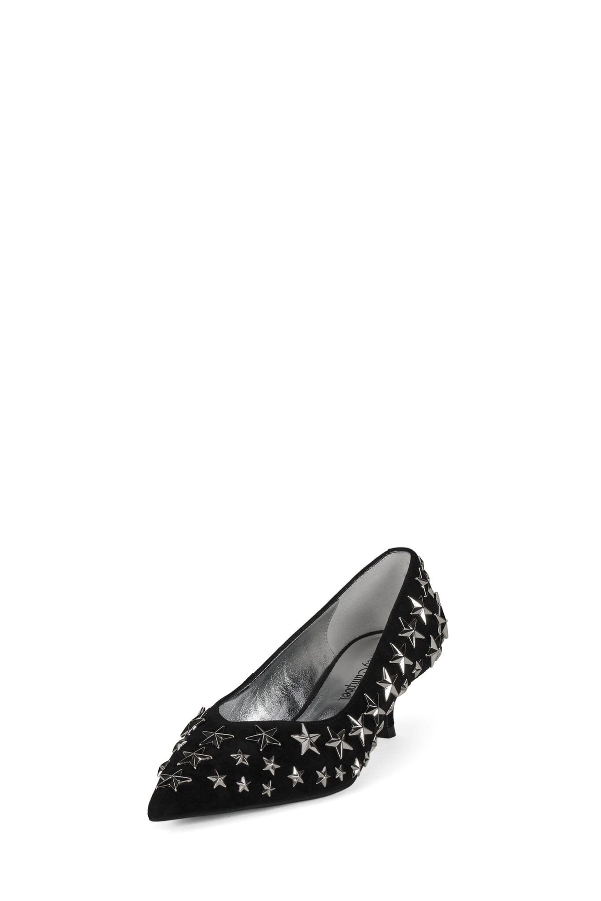 Jeffrey Campbell STARPOWER - Black Suede Silver