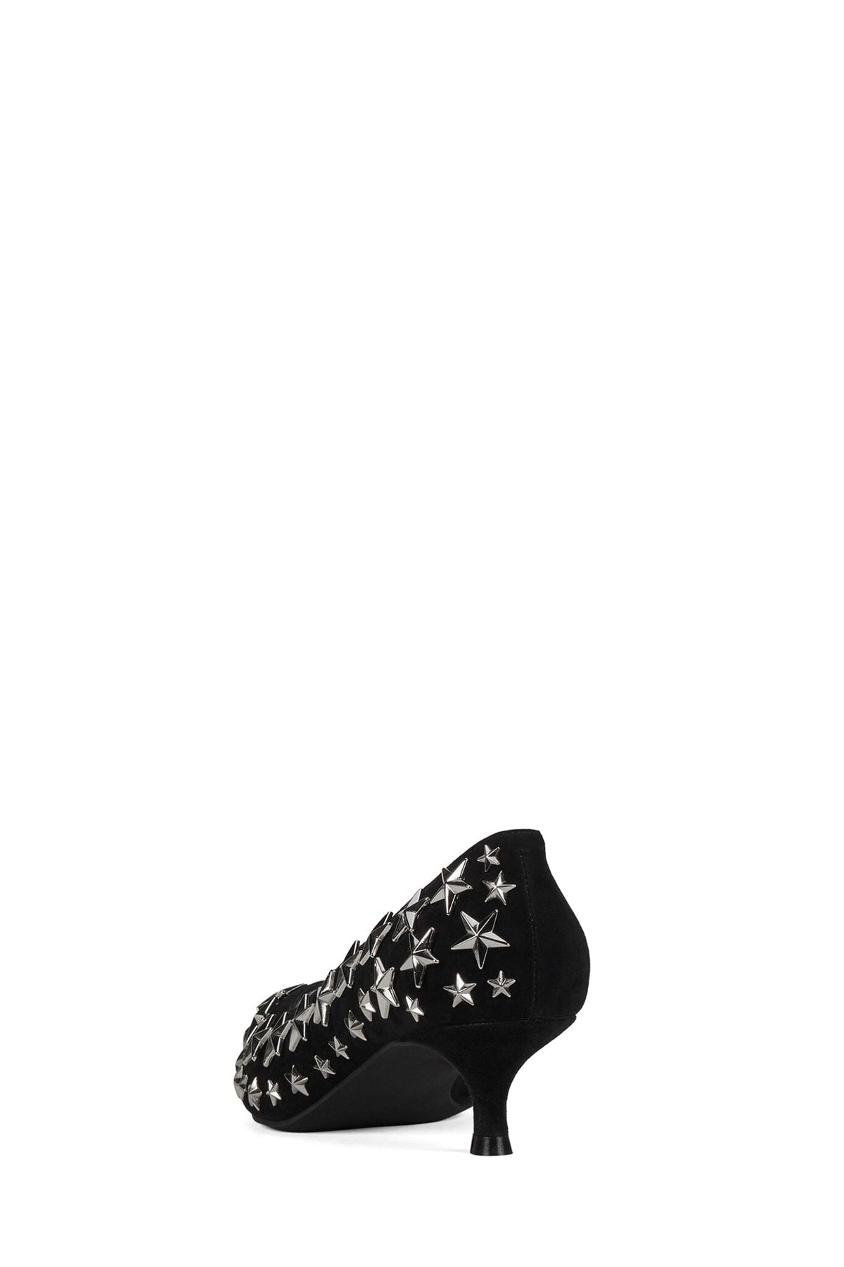 Jeffrey Campbell STARPOWER - Black Suede Silver