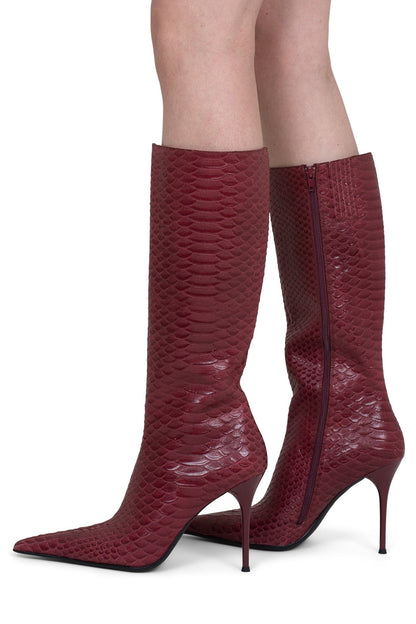 Jeffrey Campbell PROPOSAL Stiletto Boot - Red Snake