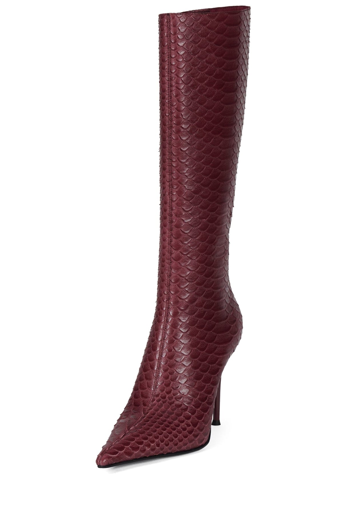 Jeffrey Campbell PROPOSAL Stiletto Boot - Red Snake