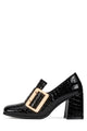 Black Croco Patent