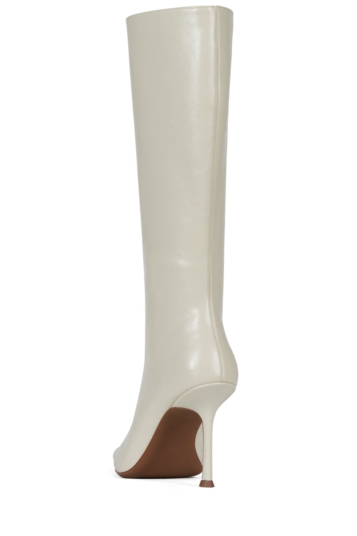 Jeffrey Campbell DARLING-3 Knee-High Stiletto Boot - Ivory