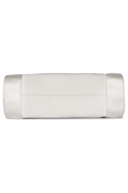 Jeffrey Campbell ON-SUNSET Shoulder Bag - White Satin Gold