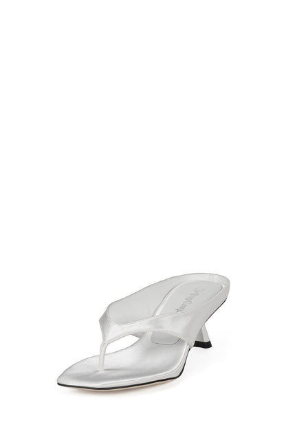 Jeffrey Campbell THONG-SONG - White Satin
