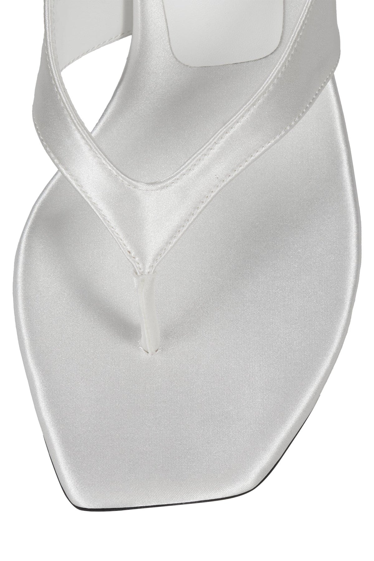 Jeffrey Campbell THONG-SONG - White Satin