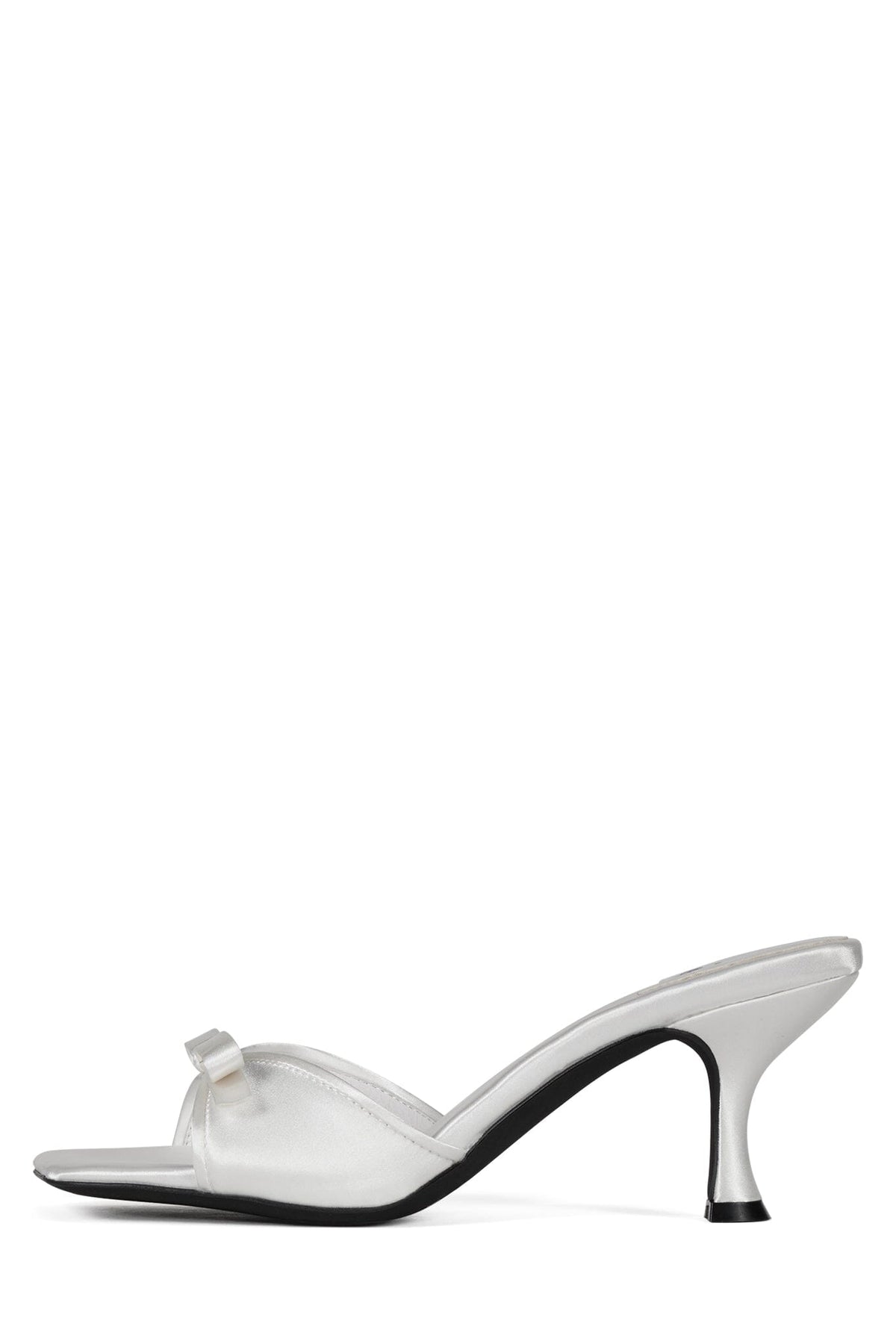 Jeffrey Campbell SWEET-ON-U Heeled Sandals - White Satin