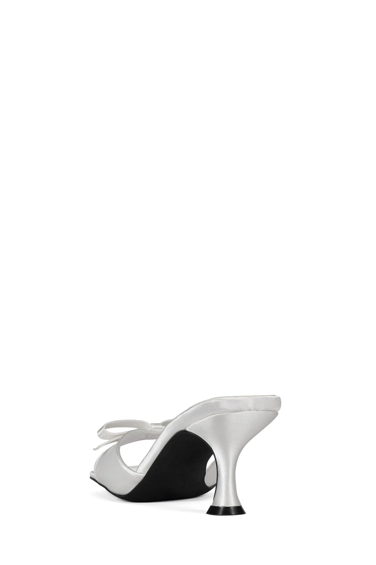 Jeffrey Campbell SWEET-ON-U Heeled Sandals - White Satin