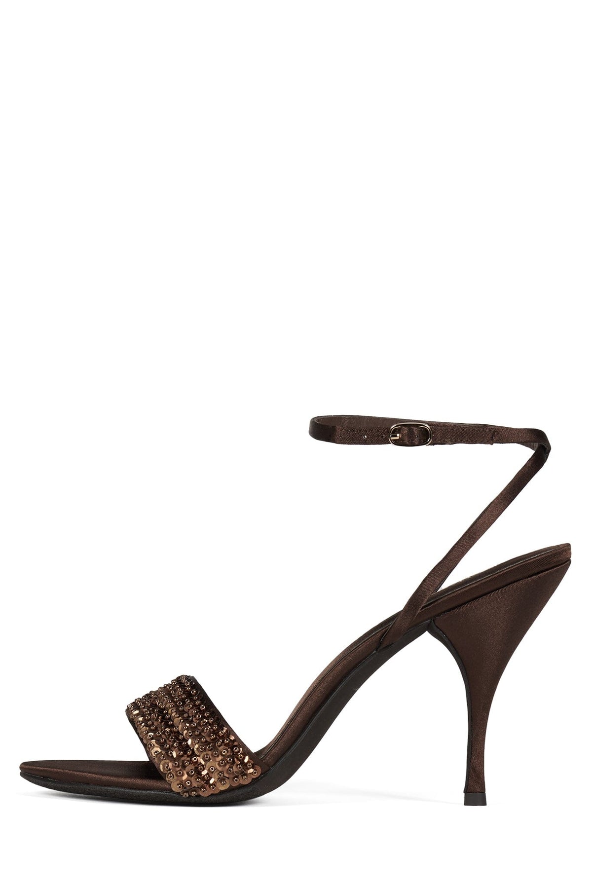 Jeffrey Campbell SAPHINA - Champagne Satin Combo