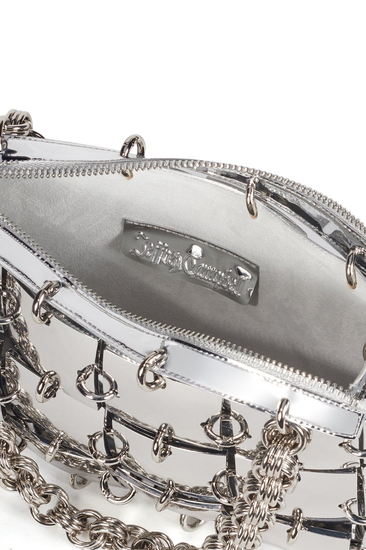 Jeffrey Campbell LES-FILLES Handbag - Silver