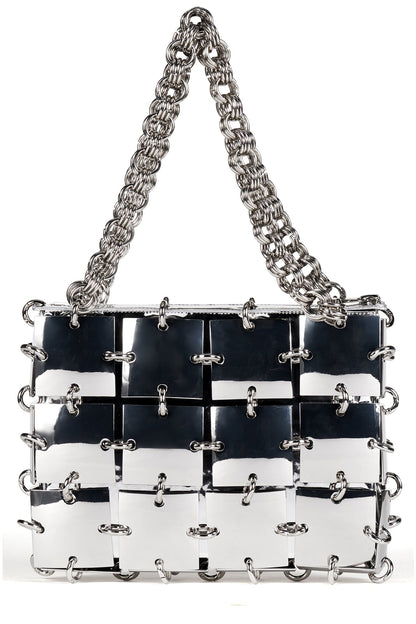 Jeffrey Campbell LES-FILLES Handbag - Silver