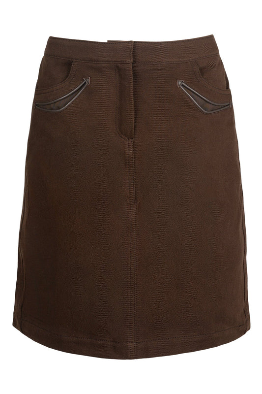Jeffrey Campbell ANNETTA SKIRT - Brown