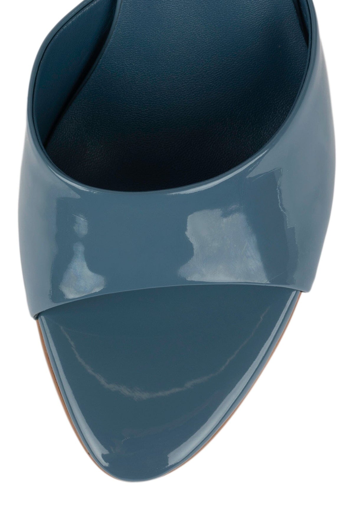 Jeffrey Campbell AGENT Heeled Sandal - Dusty Blue Patent