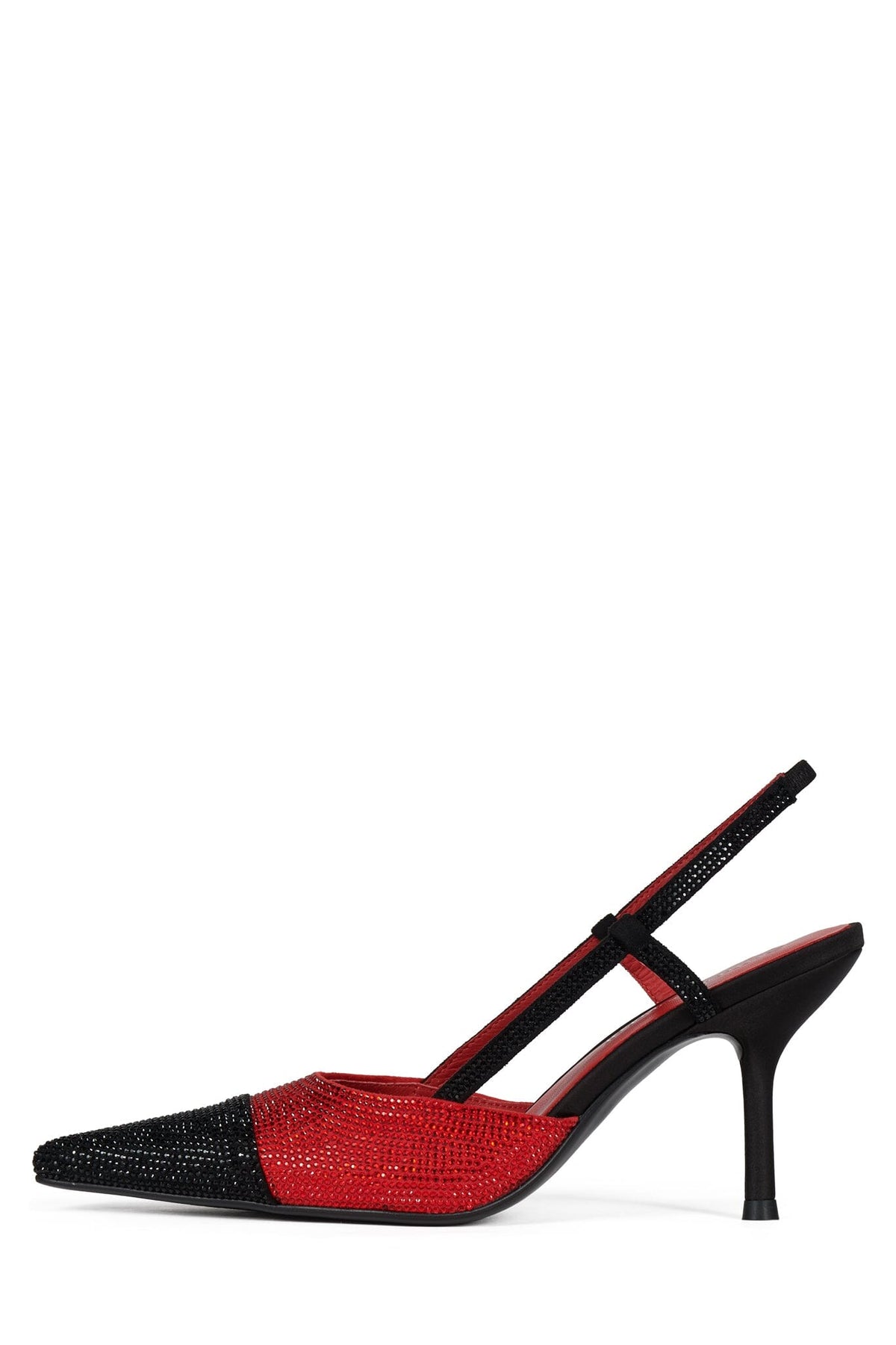 Jeffrey Campbell VIVID-J - Red Black Combo