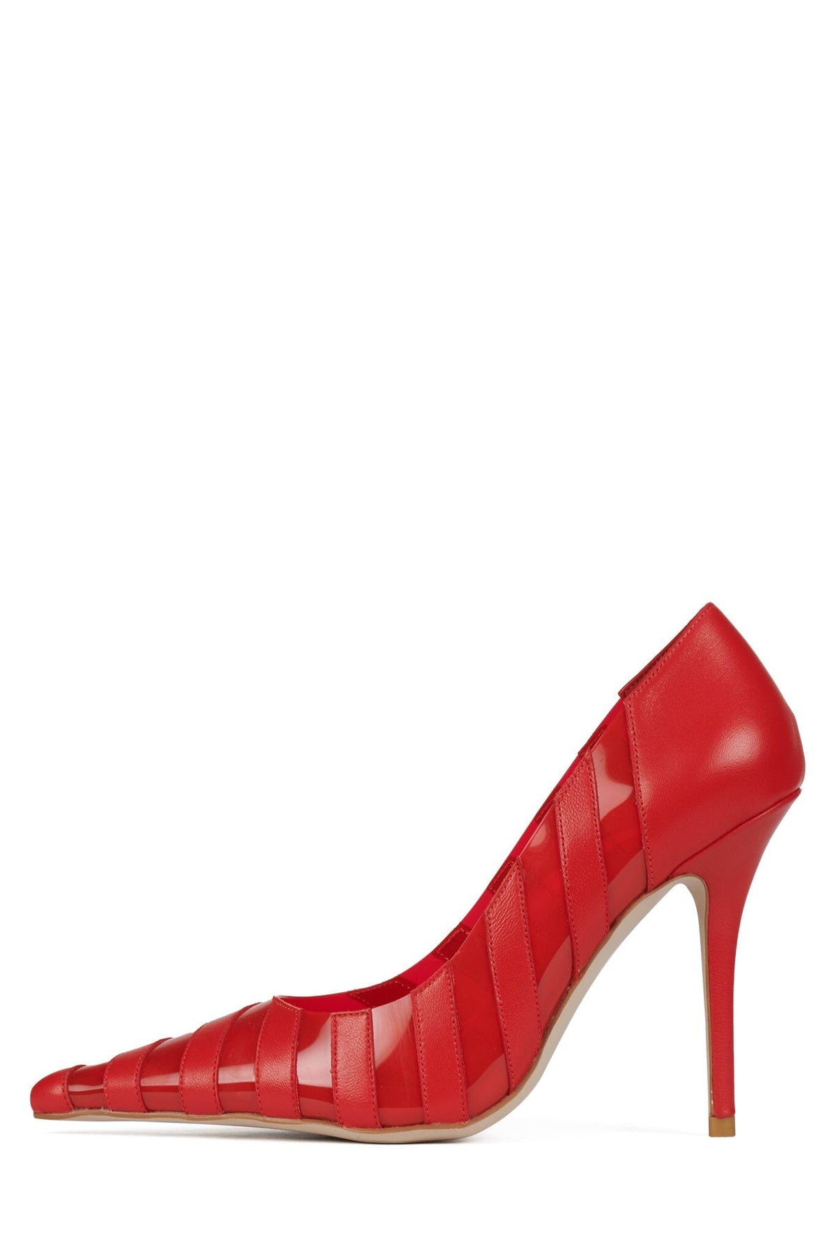 Jeffrey Campbell OPAQUE - Red Combo