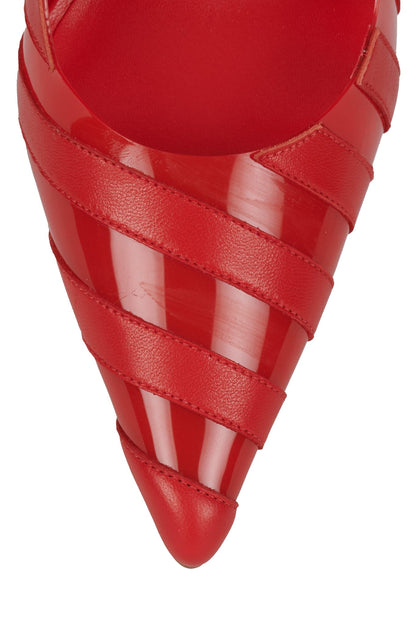 Jeffrey Campbell OPAQUE - Red Combo
