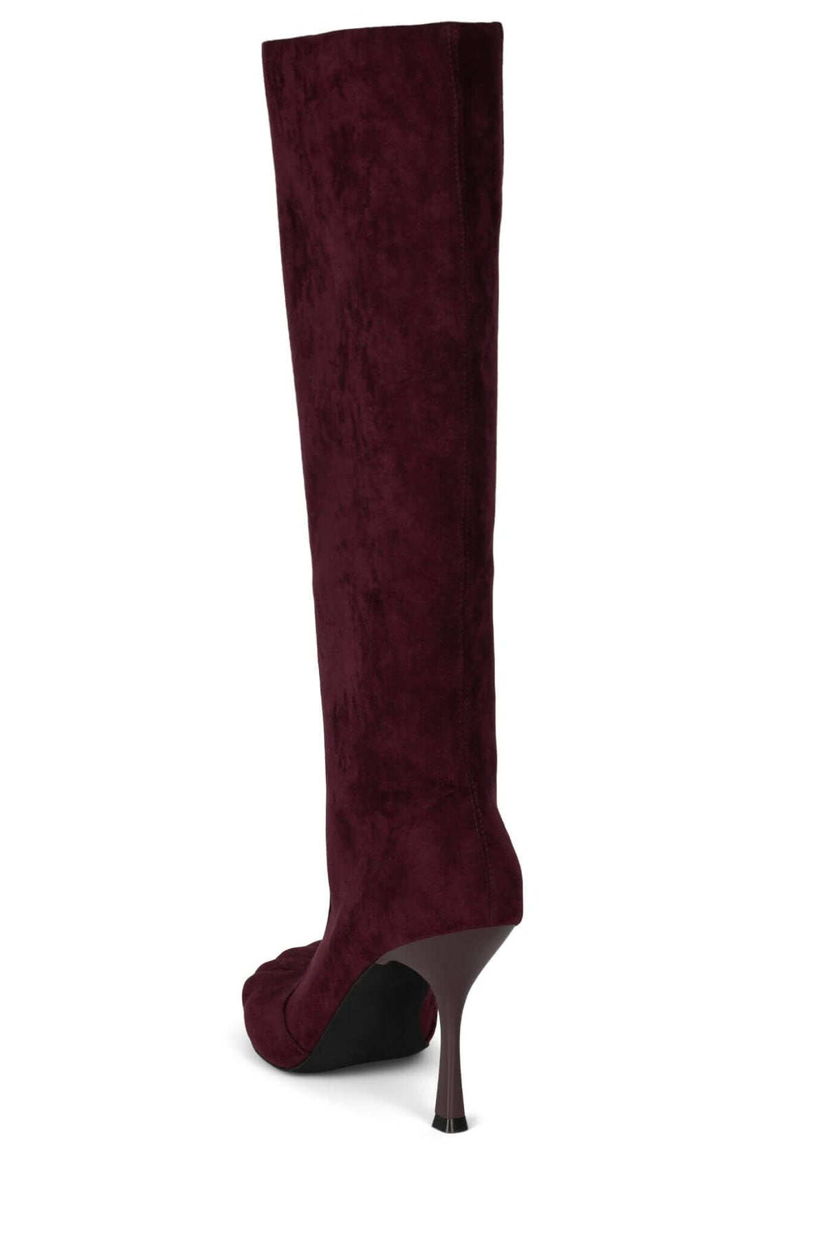 Jeffrey Campbell CONFORM-K Knee-High Boot - Wine Suede