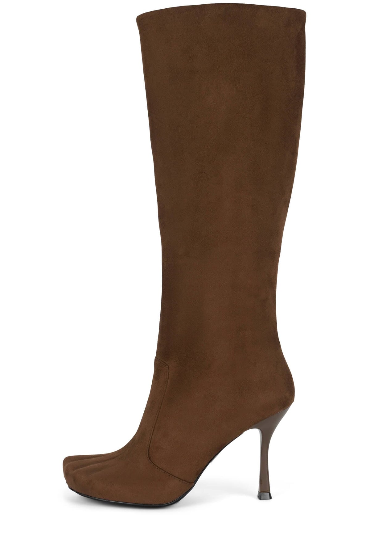 Jeffrey Campbell CONFORM-K Knee-High Boot - Wine Suede