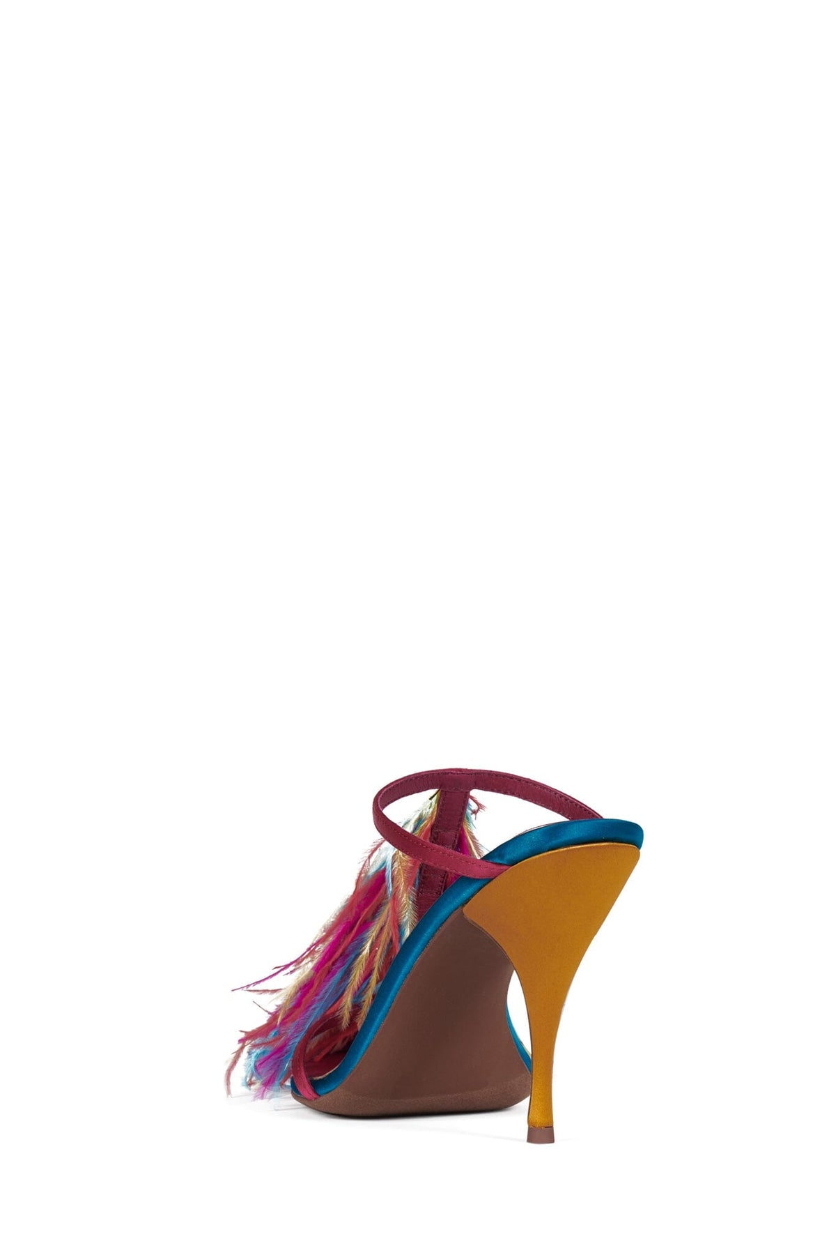 Jeffrey Campbell PLUMA - Fuchsia Satin Combo