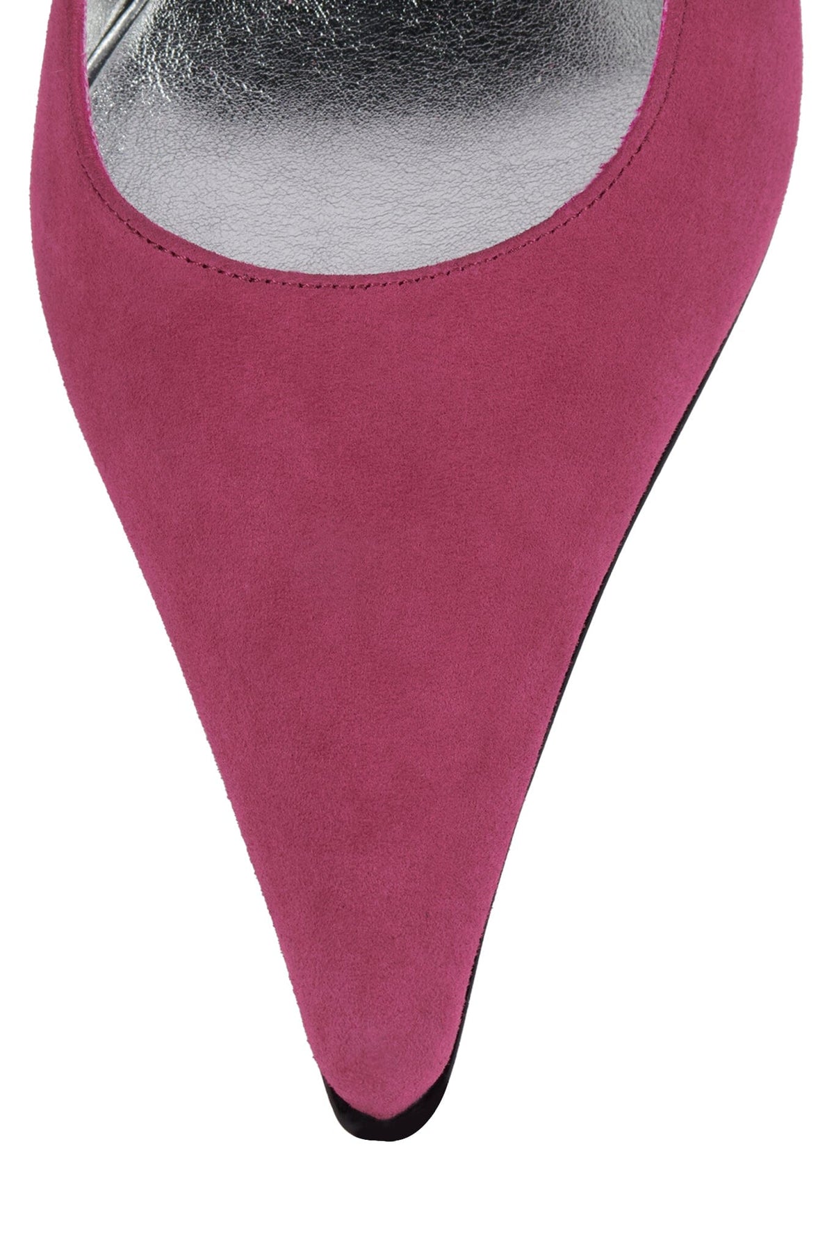 Jeffrey Campbell KICKIT Stiletto Heel Pump - Fuchsia Suede