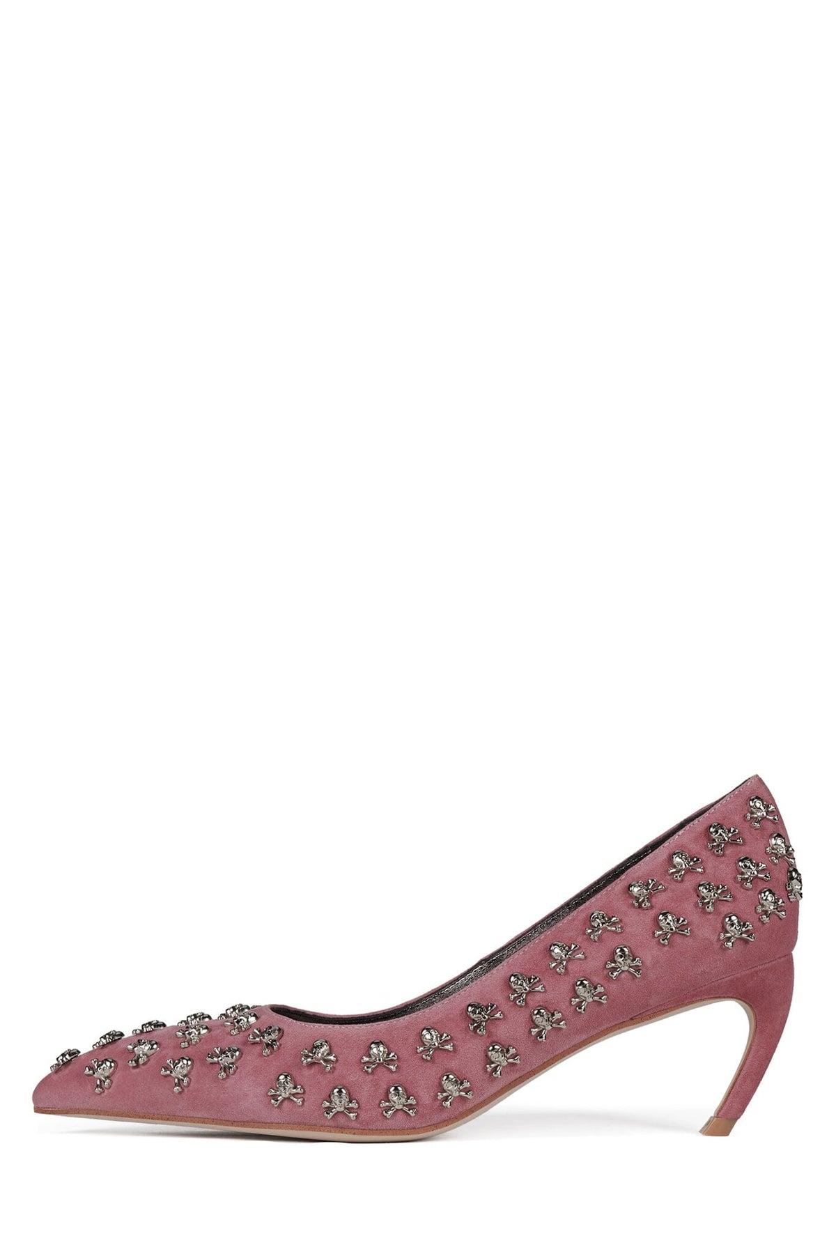 Jeffrey Campbell KISS-OFF - Black Suede Pewter