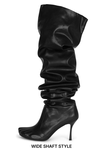 Jeffrey Campbell CONFORM-02 Over-The-Knee Boot - Olive
