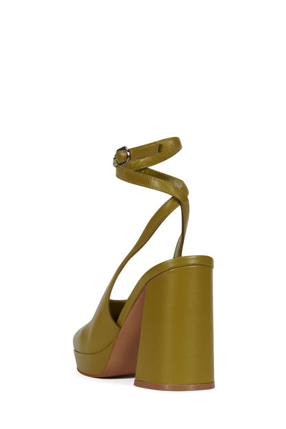 Jeffrey Campbell VIVRE Platform Heels - Chartreuse