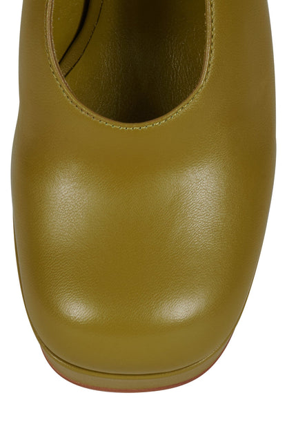 Jeffrey Campbell VIVRE Platform Heels - Chartreuse