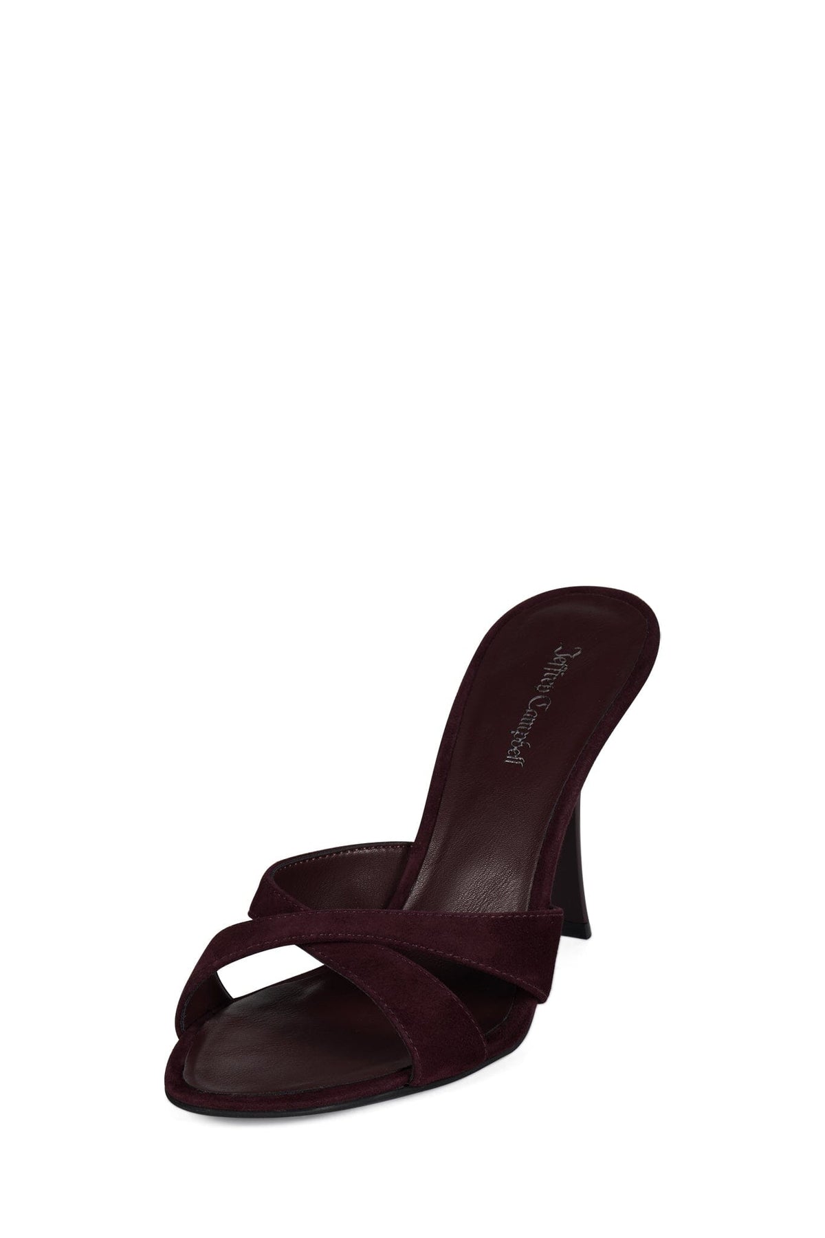 Jeffrey Campbell SYMONE Heeled Sandal - Dusty Purple Suede